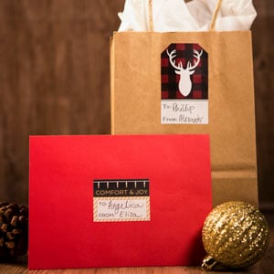 Pre-Designed Holiday Label Templates