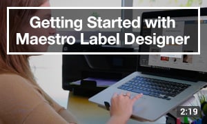 Maestro Label Designer introduction video